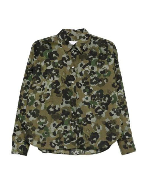 Robert Friedman Blouse Met Bloemenprint in het Green