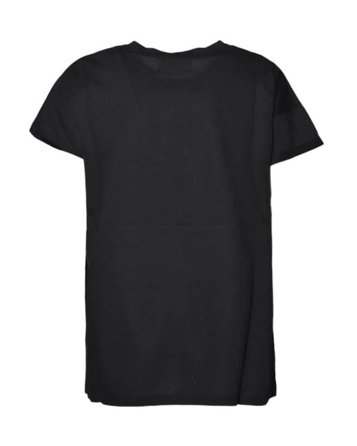 SOLOTRE Black Short-Sleeved T-Shirt