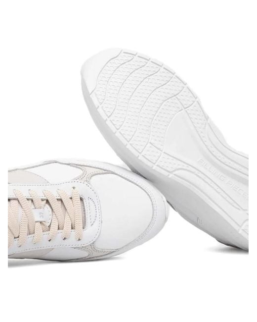 Filling Pieces White Jet Platform Sneakers