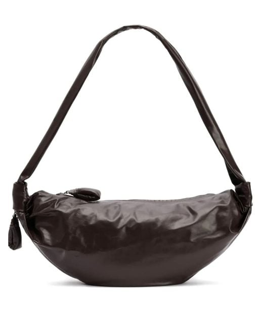 Lemaire Soft Croissant ショルダーバッグ M Metallic