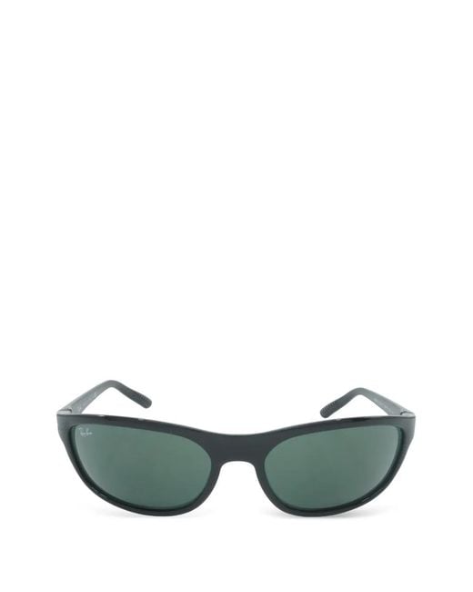 Ray-Ban Green Pillow Oval-Frame Sunglasses for men