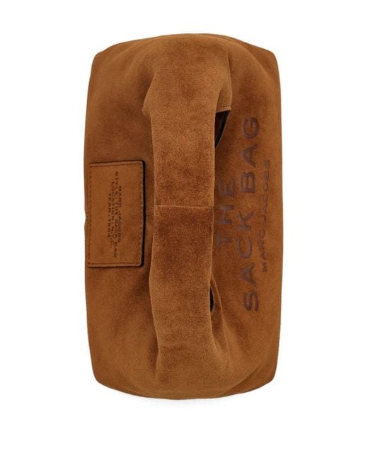 Sac The Suede Mini Sack Marc Jacobs en coloris Brown