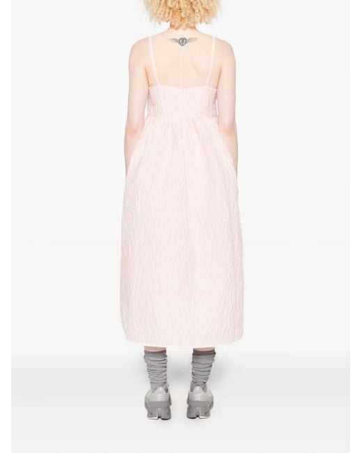 CECILIE BAHNSEN Ambra リボンディテール ドレス Pink
