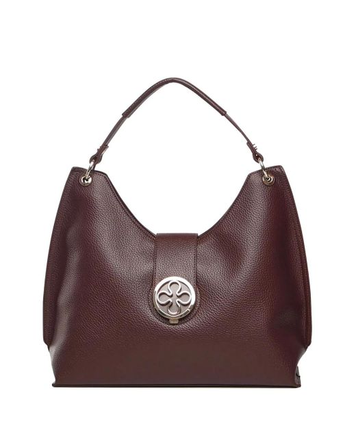 Bolso de hombro Federica V73 de color Purple