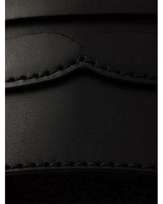 Prada Leren Sandalen in het Black