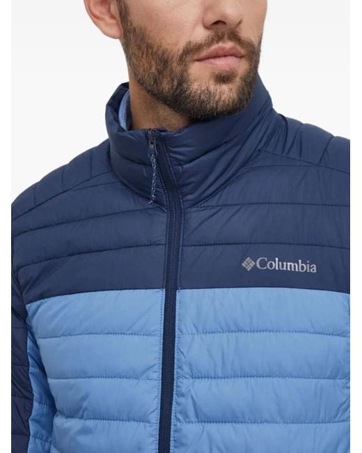 Columbia Blue Falls Two-Tone Padded Jacket for men