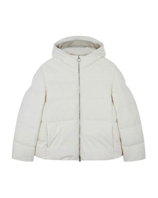 Paul & Shark Gray Typhoon Platinum Puffer Jacket