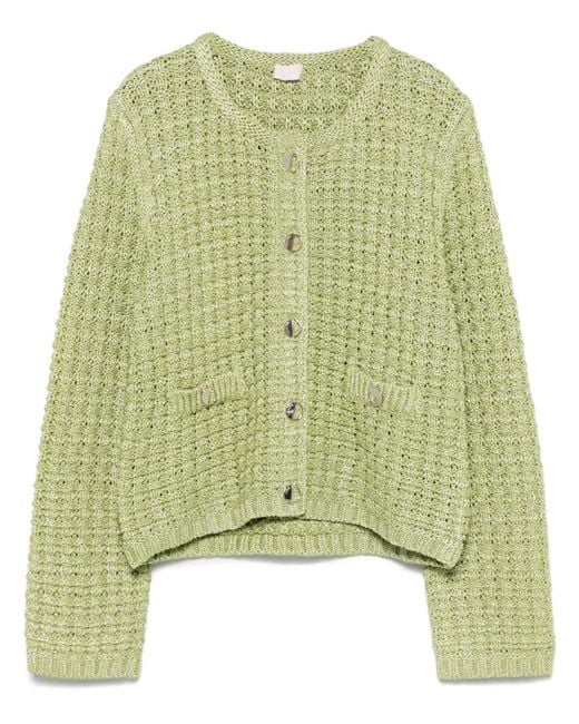 Liu Jo Green Bouclé Jacket