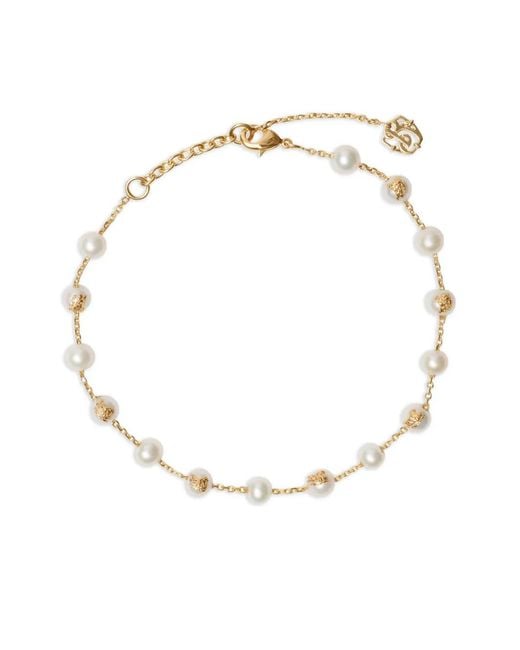 Burberry White Knight Pearl Bracelet