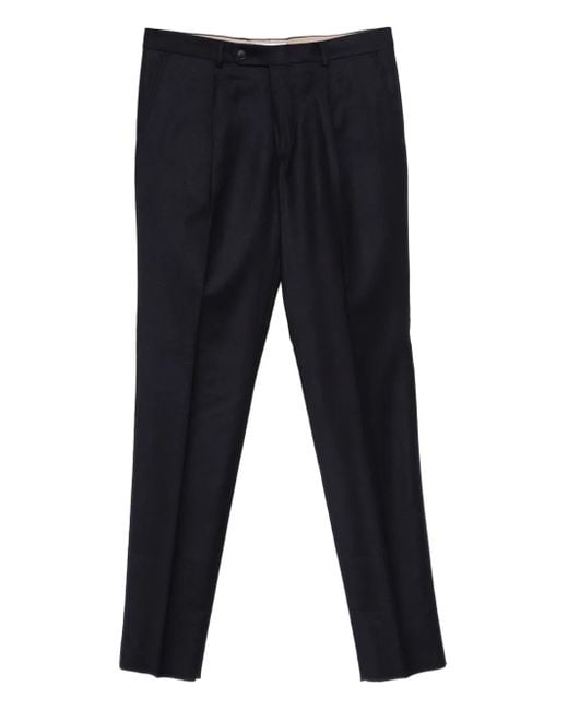 Pantalones con pliegues Manuel Ritz de hombre de color Blue