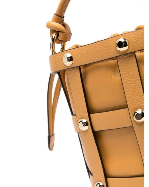Ferragamo Metallic Borsa F.cage Small-tu