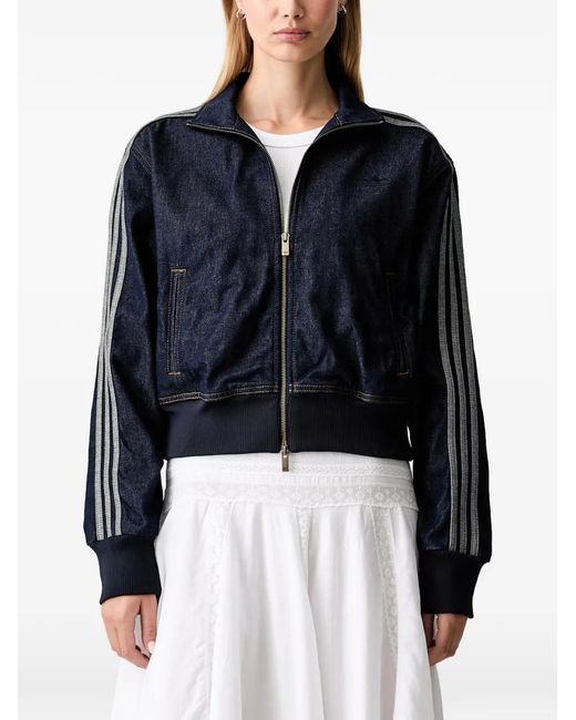 Adidas Black Firebird Denim Tracktop