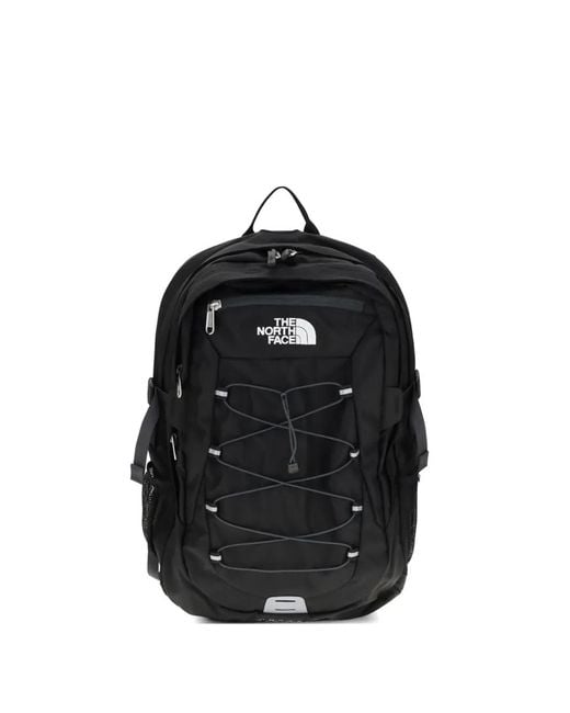 The North Face Black Borealis Bungee-Cord Backpack for men