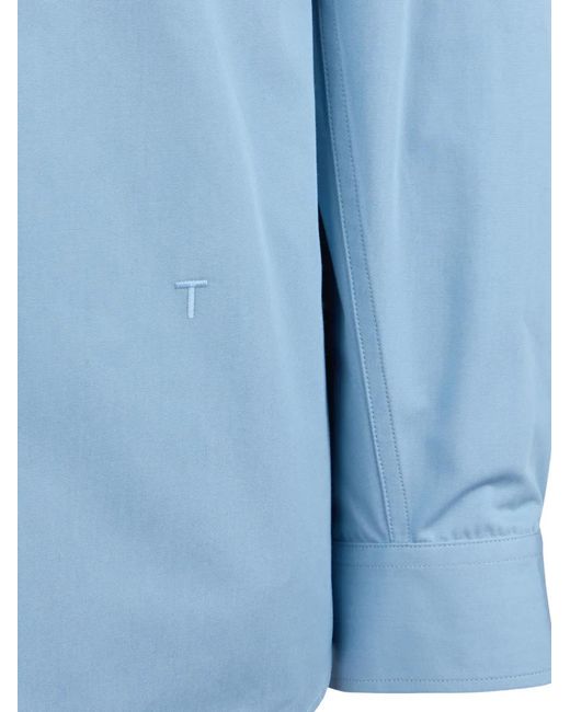 Tod's Blue Patch-Pocket Shirt