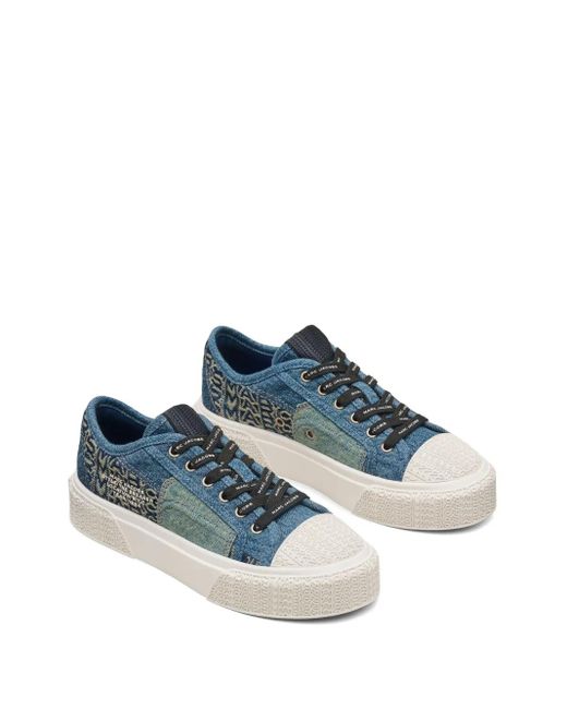 スニーカー Sneakers - Marc Jacobs - Cotton - Blue Marc Jacobs Cotton Sneakers in Blue | Lyst