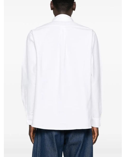 Brain Dead White X Brooks Brothers Chemise Boutonnée À Manches Longues for men