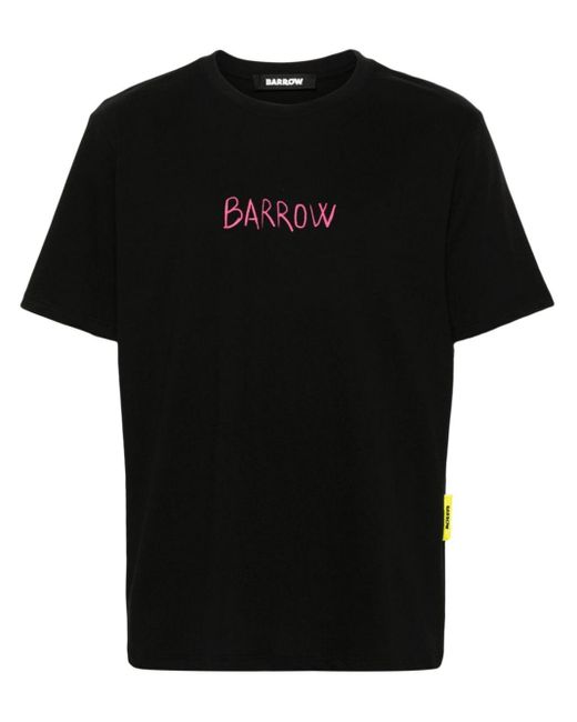 T-shirt con stampa di Barrow in Black