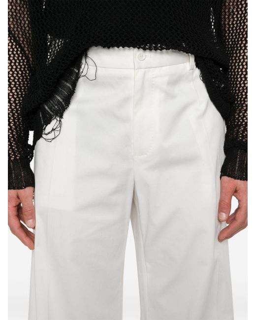 Pantalones anchos Dolce & Gabbana de hombre de color White
