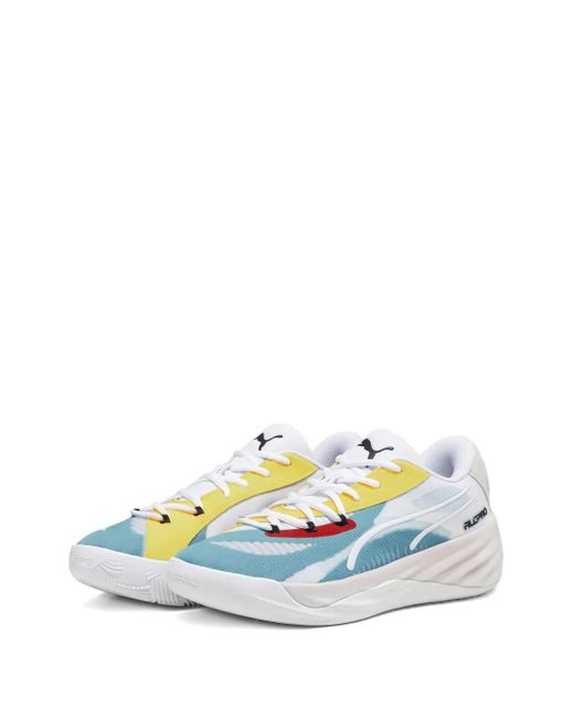 PUMA Blue All-Pro Nitro Sneakers for men