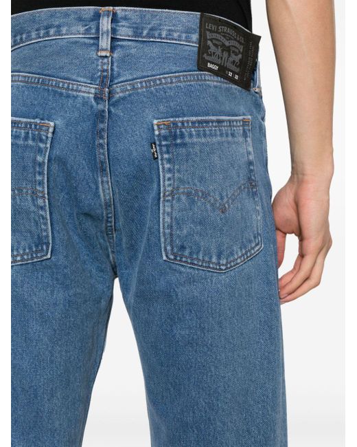 Levi's Skatetm Mid-rise Cropped Jeans in het Blue voor heren