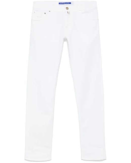 Jacob Cohen White Nick Jeans for men