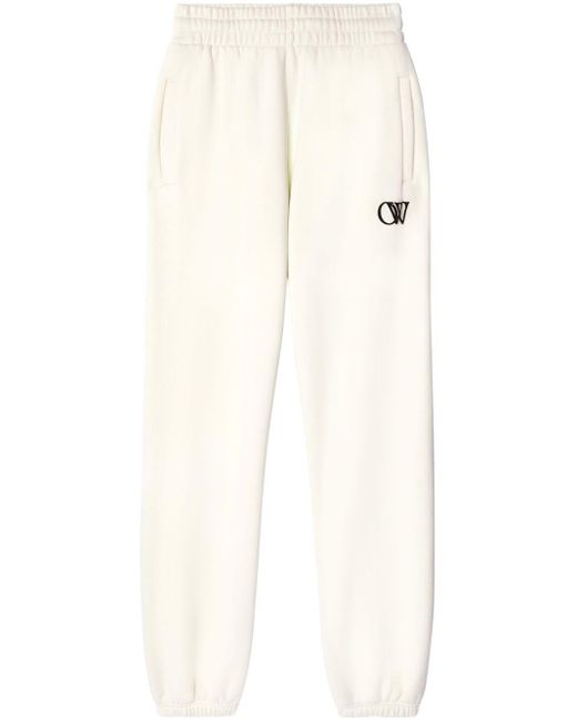 Pantalones de chándal con motivo OW Off-White c/o Virgil Abloh de color Natural