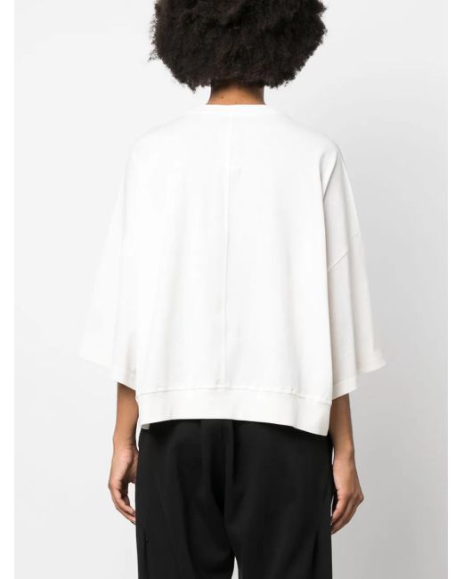 Rick Owens X Champion White Tommy Logo-Embroidered Cotton T-Shirt