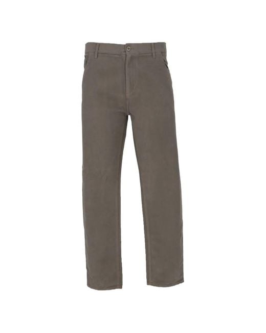 Isaia Gray Straight-Leg Tailored Trousers for men