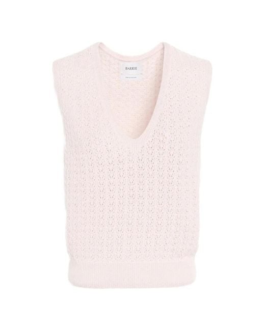 Top di Barrie in Pink