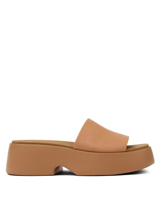 Camper Brown Tasha Sandals