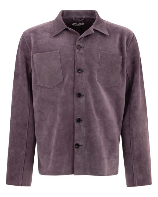 Chemise En Daim Bode pour homme en coloris Purple