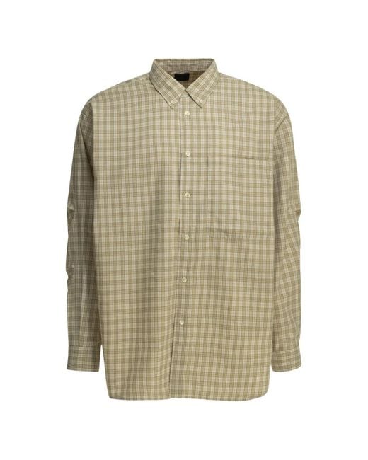 Daiwa Pier39 White Chemise Boutonnée À Carreaux Vichy for men