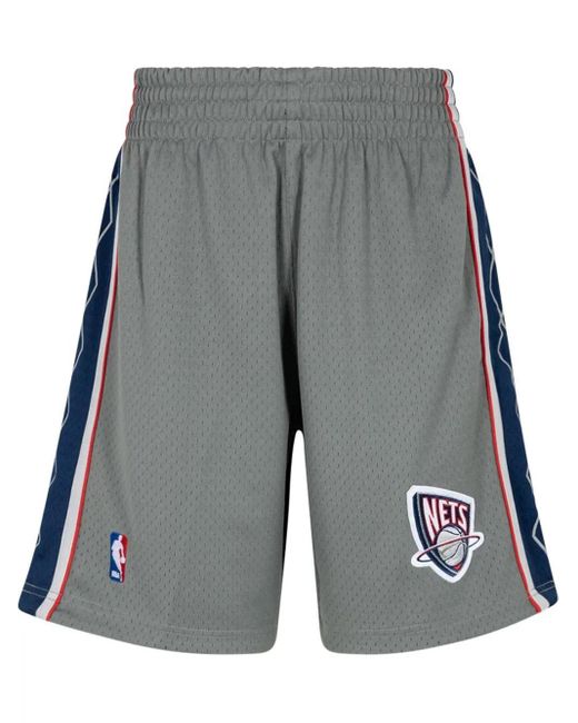 メンズ Mitchell & Ness Nj Nets Alt ショートパンツ Gray