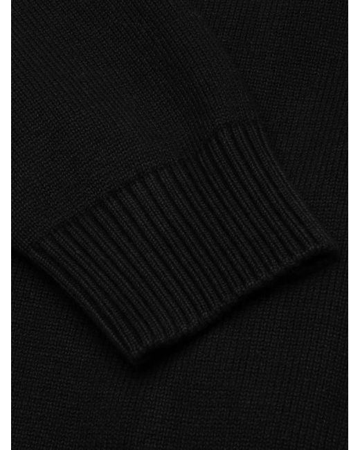 1017 ALYX 9SM Black Arch-Logo Crew-Neck Sweater for men