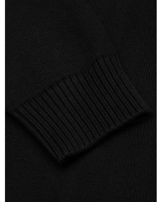 1017 ALYX 9SM Black Arch-Logo Crew-Neck Sweater for men