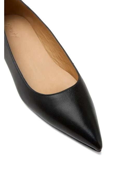 Marsèll Black Pointed-Toe Pumps