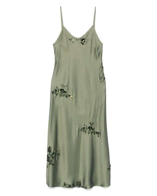 Robe Sirena À Coupe Mi-Longue Marella en coloris Green