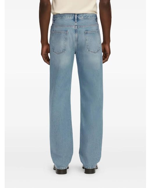 FRAME Blue Cotton Jeans for men