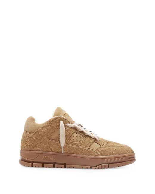 Axel Arigato Brown Area Lo Suede Sneakers
