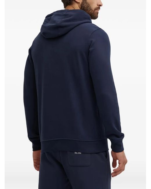 Helly Hansen Blue Logo Hoodie for men