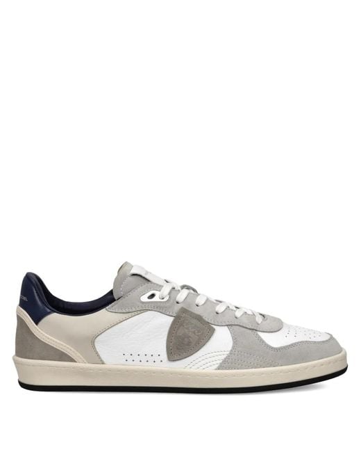 Baskets Pgal À Patch Perforé Philippe Model pour homme en coloris White