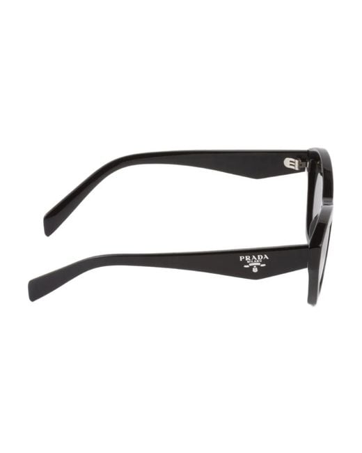 Prada Gray Cat-Eye Sunglasses