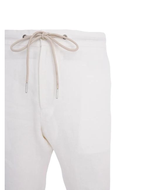Pantalones Con Cordones Tombolini de hombre de color White