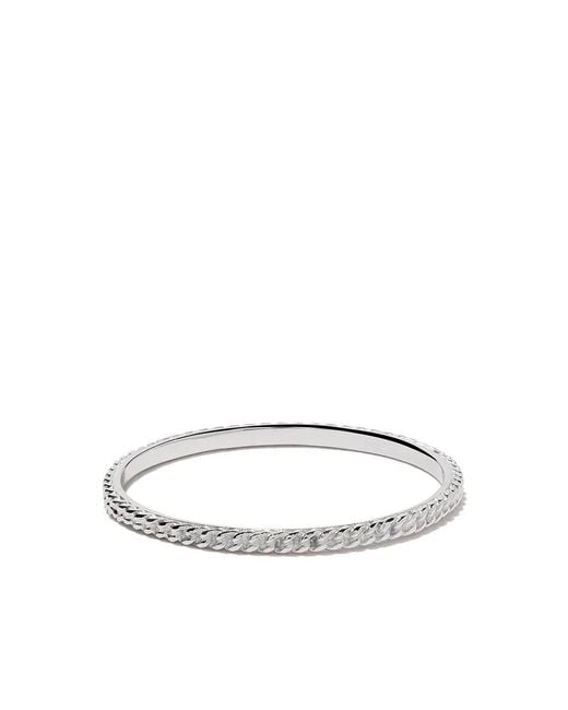 Wouters & Hendrix White 18Kt Gourmet Chain Ring