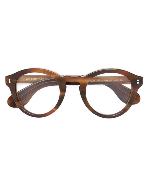 Moscot Brown 'Keppe' Brille