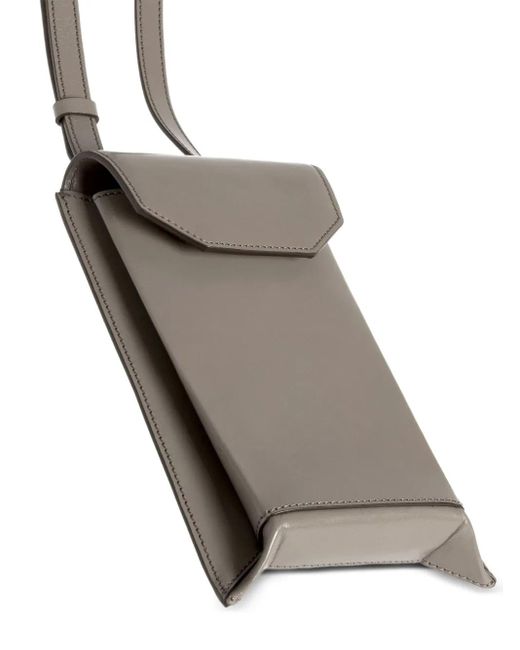 Merryl Tielman Joost Leren Crossbodytas in het Gray