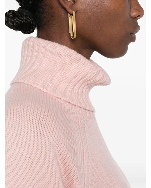 Pull Wood P.A.R.O.S.H. en coloris Pink