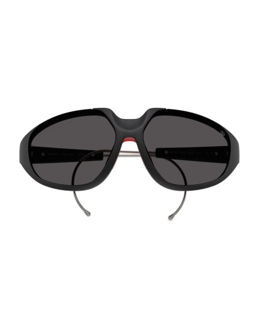 Moncler Black Logo-Print Sunglasses