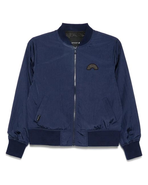 SPORT b. by agnès b. Blue Dino Bomber Jacket