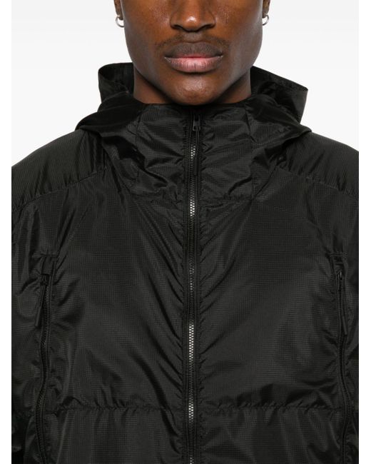 Norse Projects Black Pasmo Hooded Windbreaker for men